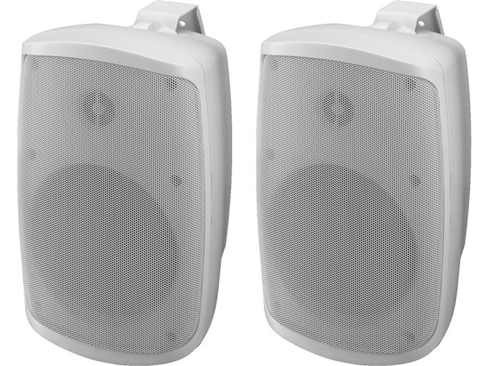 Monacor WALL-05SET/WS Sistema activo de 2 vías estéreo, 2x 30 W