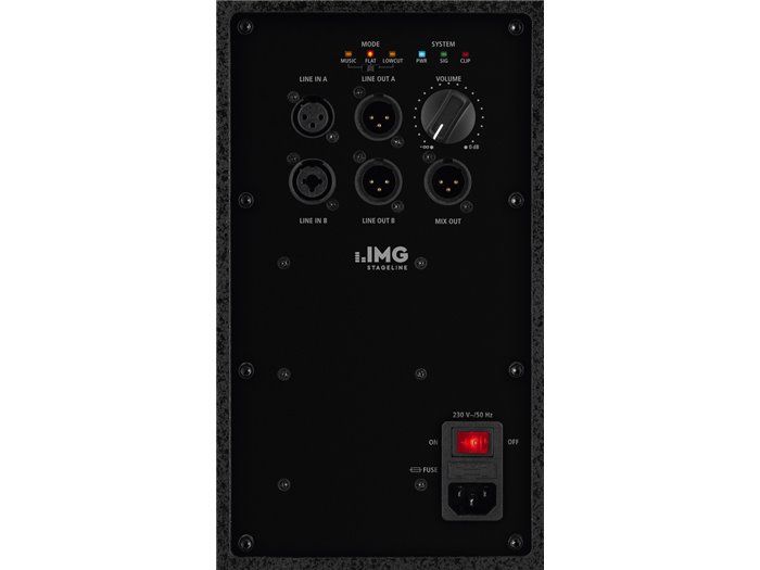 Monacor DRIVE-08A Con la gama DRIVE