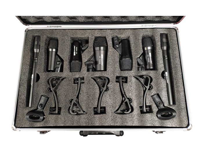 MARK MK 7000 S Set de microfonía para batería/percusión. 7 micrófonos.