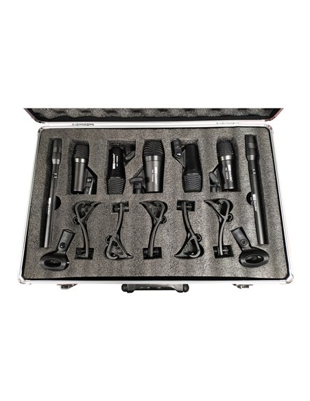 MARK MK 7000 S Set de microfonía para batería/percusión. 7 micrófonos.