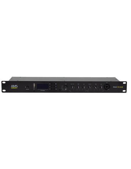 AMS MUB 10 DAB Reproductor Multimedia SB/SD MP3, FM/DAB+ radio y Bluetooth