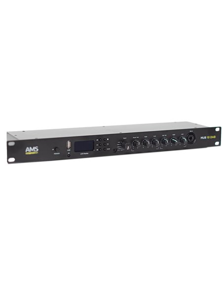 AMS MUB 10 DAB Reproductor Multimedia SB/SD MP3, FM/DAB+ radio y Bluetooth