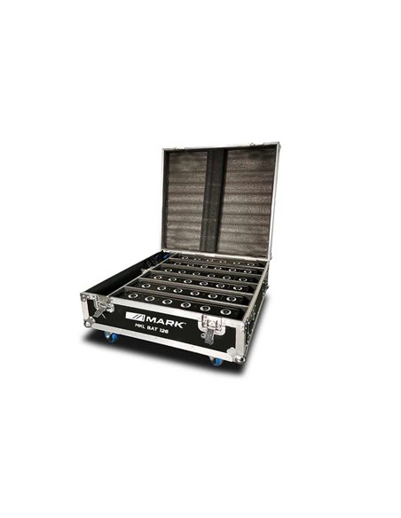 MARK 6x MKL BAT BAR 12 6 + FLIGHTCASE 6x Barras de iluminación + Flightcase