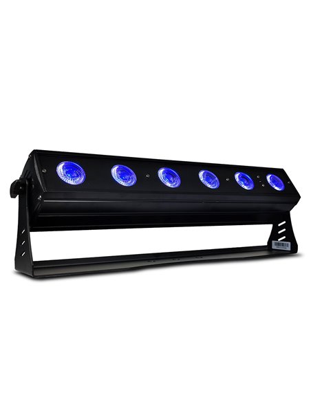 MARK 6x MKL BAT BAR 12 6 + FLIGHTCASE 6x Barras de iluminación + Flightcase