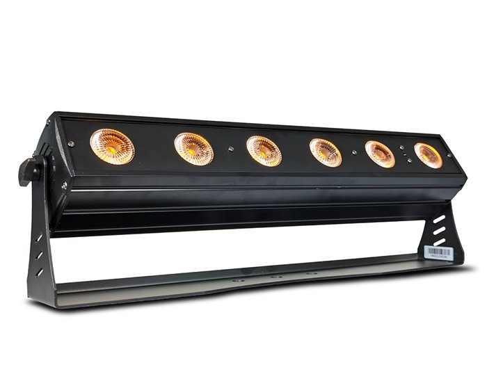 MARK 6x MKL BAT BAR 12 6 + FLIGHTCASE 6x Barras de iluminación + Flightcase