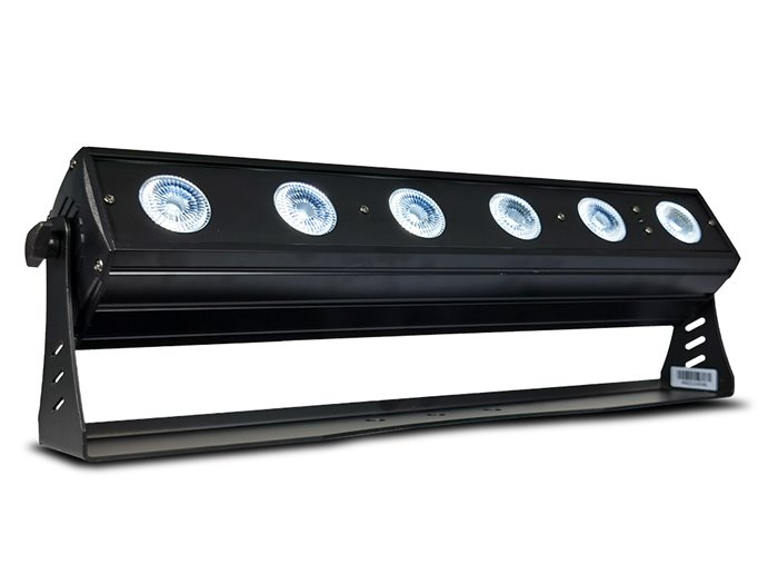 MARK 6x MKL BAT BAR 12 6 + FLIGHTCASE 6x Barras de iluminación + Flightcase