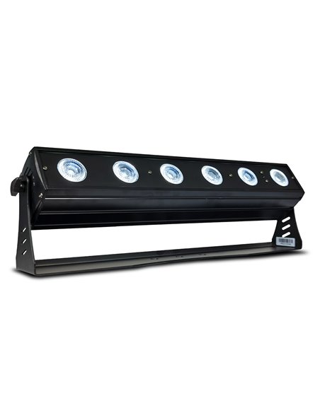 MARK 6x MKL BAT BAR 12 6 + FLIGHTCASE 6x Barras de iluminación + Flightcase