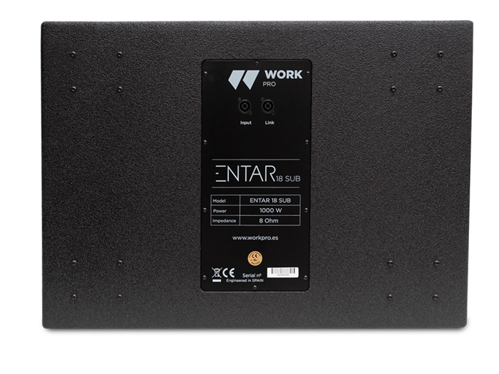 WORK Pro ENTAR 18 SUB Subgrave pasivo 1000 W @ 8 Ohm