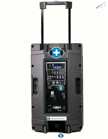 SV15EVENT-BAT-TWS  Altavoz Portatil con Bateria larga duracion y Microfonia 1000w - 8