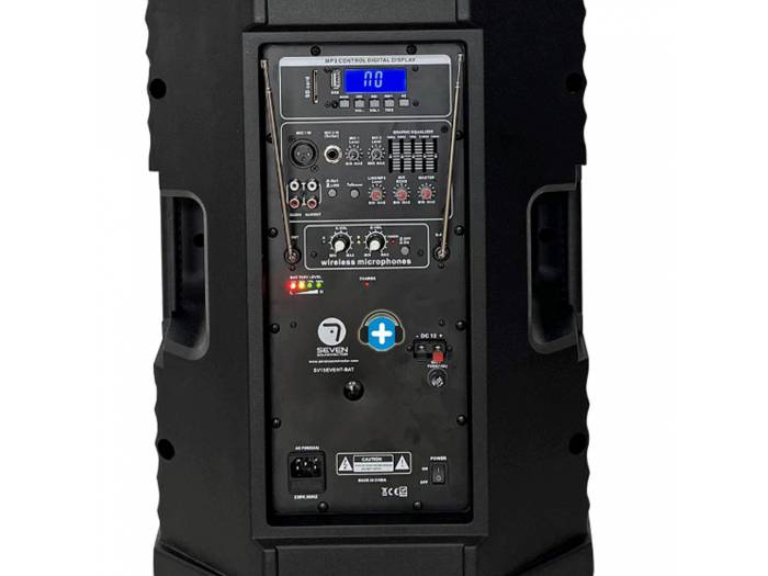 SV15EVENT-BAT-TWS  Altavoz Portatil con Bateria larga duracion y Microfonia 1000w - 5
