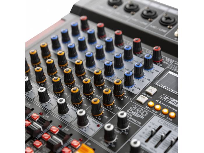 POWER DYNAMIC PDM-T604 MEZCLADOR DE DIRECTO 6 CANALES DSP/MP3 - 4