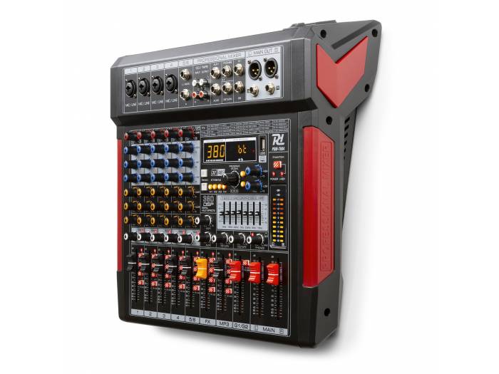 POWER DYNAMIC PDM-T604 MEZCLADOR DE DIRECTO 6 CANALES DSP/MP3 - 3