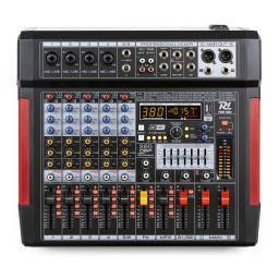 POWER DYNAMIC PDM-T604 MEZCLADOR DE DIRECTO 6 CANALES DSP/MP3 2