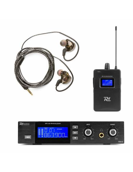 Power Dynamics PD810 Sistema monitorización In Ear UHF 179002