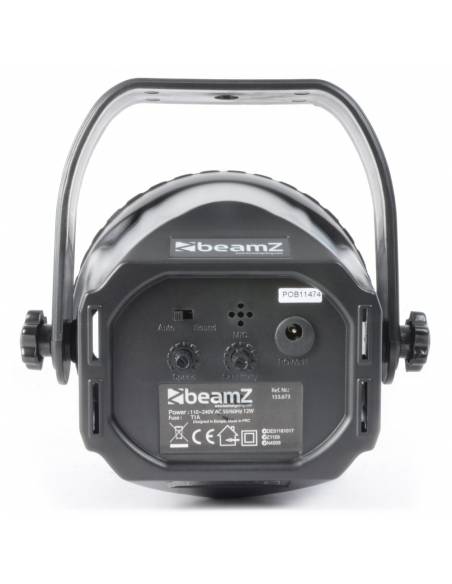 Beamz Efecto de iluminacion discoteca EFECTO FOCO LED RGBW 4x3W "MICRO ACIS" - 4