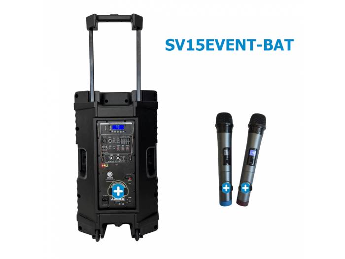 PACK SEVEN SV15EVENT-BAT-TWS - 1000w de Potencia Maxima - 5