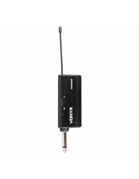 VONYX   WM552B Micrófono de petaca inalámbrico UHF dual plug-and-play - 6