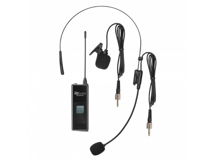 POWER DYNAMIC  PD524B Juego de micrófono inalámbrico UHF con 4 micrófonos de petaca - 3