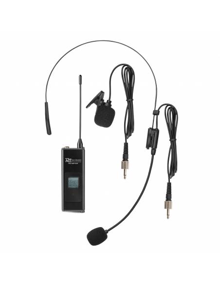 POWER DYNAMIC  PD524B Juego de micrófono inalámbrico UHF con 4 micrófonos de petaca - 3