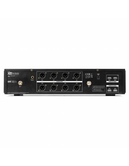 Power Dynamics  PD528B Juego de micrófono inalámbrico UHF con 8 micrófonos de petaca - 6