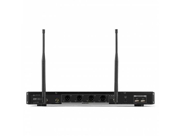 Power Dynamics PD524 Set de micrófono inalámbrico UHF con 4 micrófonos de mano - 4