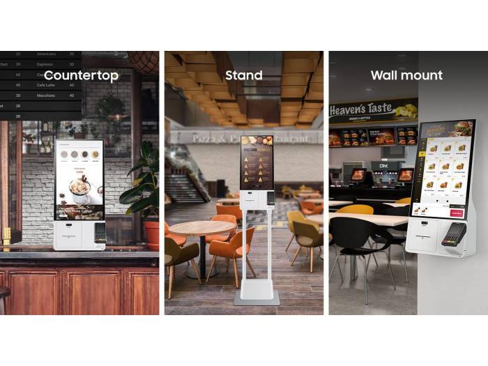 Samsung self-service screen KIOSKO, OS Tizen, 24", Wi-Fi - 15