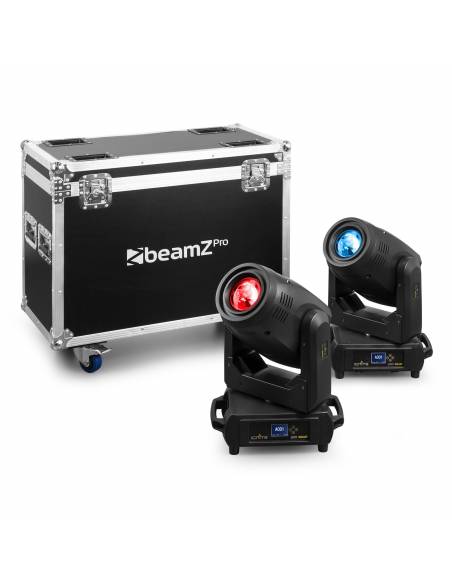 BeamZ Pro IGNITE300A LED BSW Cabeza móvil con Animación 2pcs en Flightcase - 4
