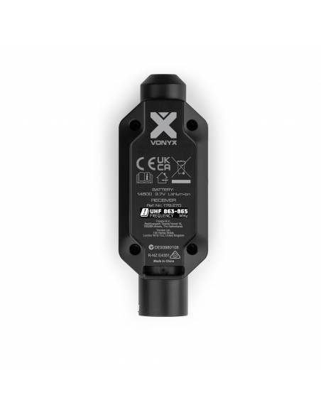 Vonxy WAT200R Receptor de Audio Inalámbrico 16CH - 3