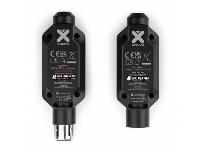 Vonyx WAT200 Sistema inalámbrico de Audio UHF - 4