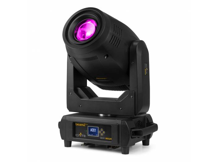 Beamz Pro IGNITE300A LED BSW Cabeza móvil con Animación - 3