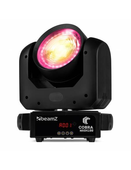 Beamz Cobra 100 LED Spot Cabeza Móvil con Prisma - 5