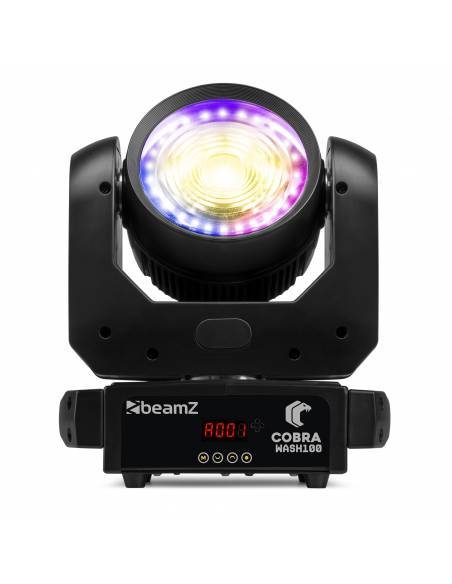 Beamz Cobra 100 LED Spot Cabeza Móvil con Prisma - 6