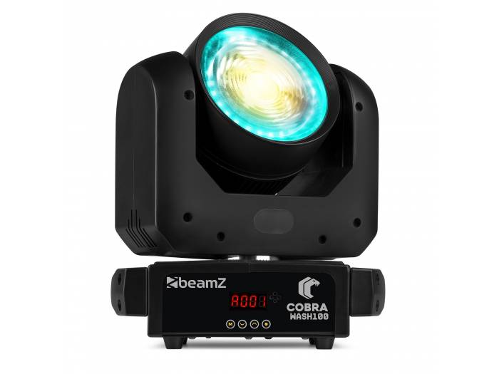 Beamz Cobra 100 LED Spot Cabeza Móvil con Prisma - 7