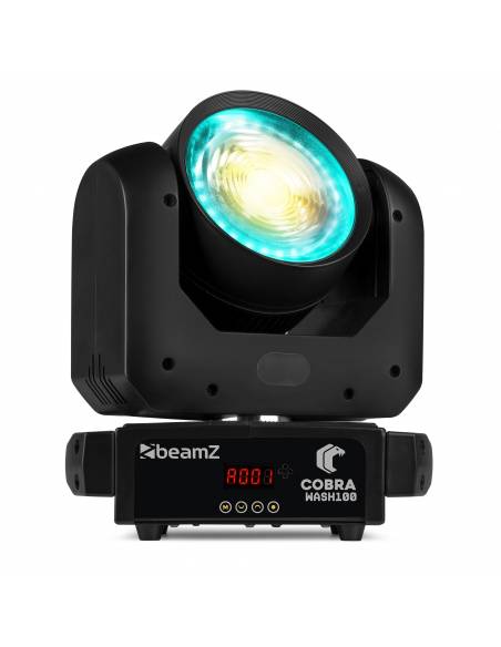 Beamz Cobra 100 LED Spot Cabeza Móvil con Prisma - 7