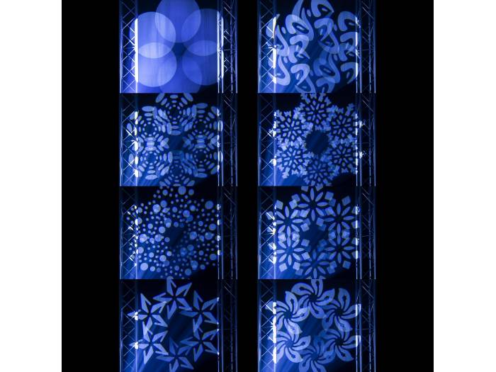 Beamz  Cobra 100R LED Cabeza móvil Spot con Anillo - 2