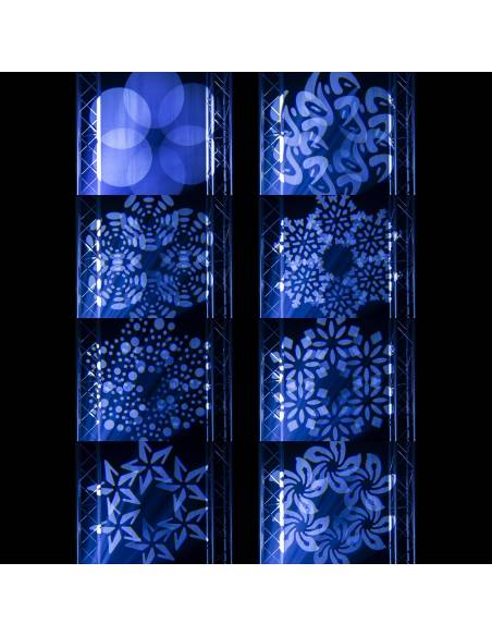 Beamz  Cobra 100R LED Cabeza móvil Spot con Anillo - 2