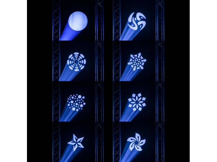 Beamz  Cobra 100R LED Cabeza móvil Spot con Anillo - 3