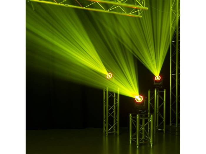 Beamz  Cobra 100R LED Cabeza móvil Spot con Anillo - 4