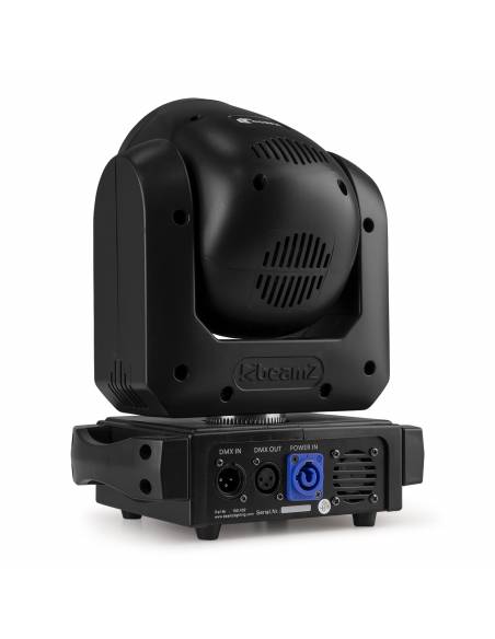 Beamz  Cobra 100R LED Cabeza móvil Spot con Anillo - 9