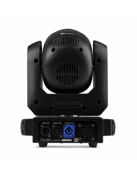 Beamz  Cobra 100R LED Cabeza móvil Spot con Anillo - 11