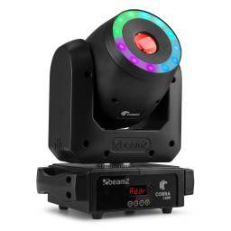 Beamz  Cobra 100R LED Cabeza móvil Spot con Anillo - 1 2
