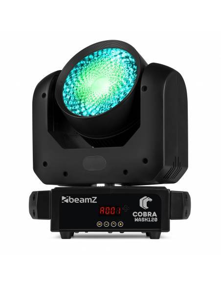 Beamz Cobra Wash120 Cabeza móvil LED con anillo LED - 2