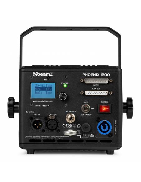 Beamz   Phoenix 1200 láser analógico - 3