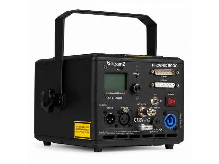 Beamz   Phoenix 3000 láser analógico - 2