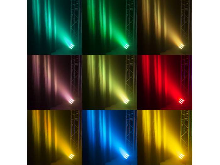 Beamz Pro   StarColor75 Baño de color 9x 8W RGBA Exterior - 2