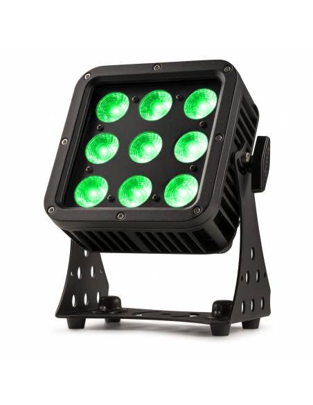 Beamz Pro   StarColor75 Baño de color 9x 8W RGBA Exterior - 8