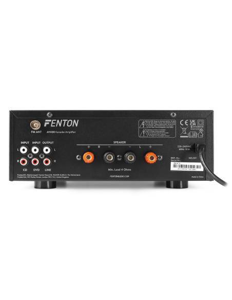 FENTON AV430B Amplificador HiFi 2x 300W Negro