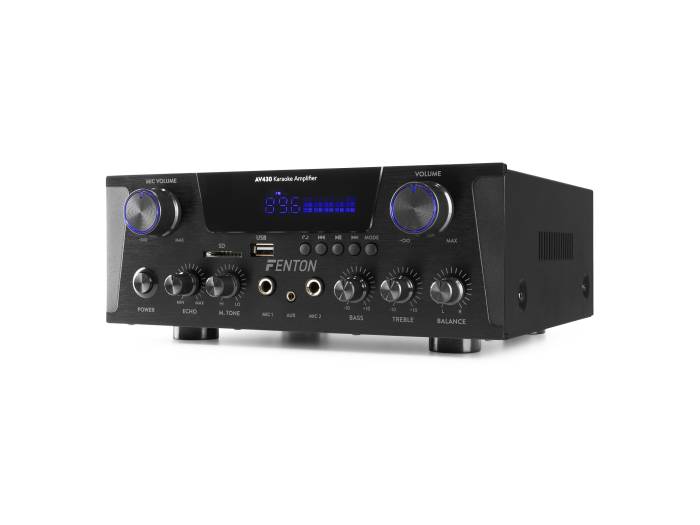 FENTON AV430B Amplificador HiFi 2x 300W Negro