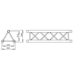 FANTEK FK30T Truss triangular 3 metros 2