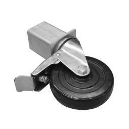 FANTEK TA15-RF01 Encaje con rueda con freno para escuadra de tarima 15 mm